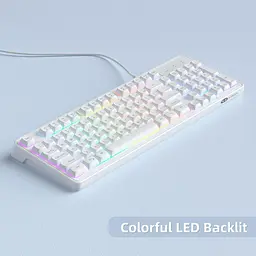 Клавіатура MageGee GK980 (6971969727090-UA) White (G-000004390) - мініатюра 6