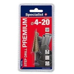 Свердло по металу Specialist+ Premium ступінчате 4-20 мм (64/7-1420) - мініатюра 2