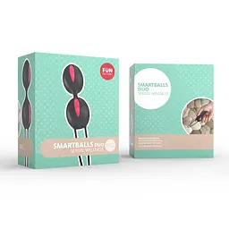 Fun Factory Smartballs Duo вагінальні кульки, 9.5х3.6 см (фіолетовий) Fun Factory FNF34165 98464 - мініатюра 9