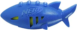 Іграшка-акула для собак Nerf Dog Shark Football Dog Toy - мініатюра 2