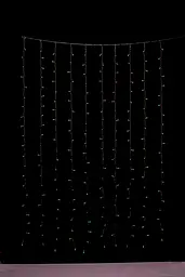 Twinkly Smart LED Гірлянда Twinkly Curtain RGBW 210, Gen II, IP44, 1.45м*2.1м, кабель прозорий - мініатюра 4