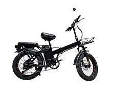 Електровелосипед VOLTO Flex 20" 1000W 26Ah PAS Чорний - мініатюра 3