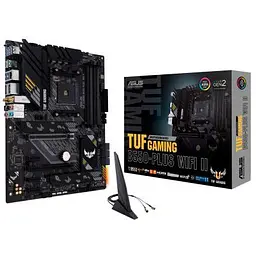 Материнська плата Asus (TUF GAMING B550-PLUS WIFI II) - мініатюра 2