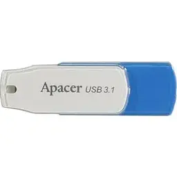 USB флеш накопичувач Apacer 64GB AH357 Blue USB 3.1 (AP64GAH357U-1)