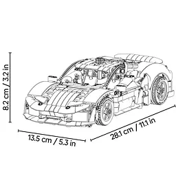 Конструктор LEGO Technic Автомобіль Ferrari 488 Pista 882 ел.(42235) - мініатюра 21