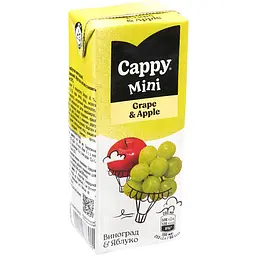 Нектар Cappy Mini виноград яблуко 200 мл
