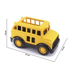 Дитячий іграшковий Автобус ТехноК 7136TXK, жовтий - мініатюра 3