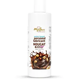 Універсальний лубрикант та масажний гель MyLove Aroma Series Intim&Massage Nougat 300 мл