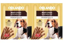 Ласощі для собак Orlando Meaty Sticks Poultry з куркою 11 г 20307264 ЦІНА ЗА 1 ШТ