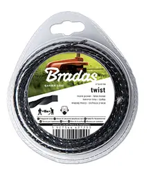 Волосінь для тримера Bradas TWIST "кручена" 2,0мм х 15м ZTS2015B - мініатюра 1