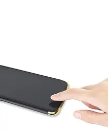 Чохол-акумулятор XON PowerCase для iPhone 12 Pro 5500 mAh Чорний/Золотий (PCBS1112355G 1196) - мініатюра 7