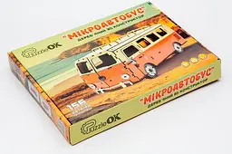 Конструктор "Мікроавтобус" Puz-00926, дерев'яний р.29, 7x13, 2x11, 8см PuzzleOk - мініатюра 2