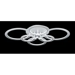 Стельова LED люстра з димерним пультом і підсвічуванням Splendid-Ray 30-3974-26