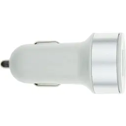 Автомобільний зарядний пристрій TOTO TZZ-58 Car charger metal 2USB 2,1A Silver - мініатюра 2