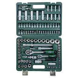 Набір насадок торцевих і біт Grad 1/4", 1/2" 108 шт (12 граней) (TR6004575) - мініатюра 3