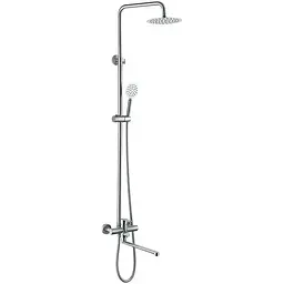 Душева система Zerix DAX-006-J-35cm ZX4828, Нержавіюча сталь