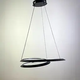 Підвісна Led люстра 6113/600BK - мініатюра 5