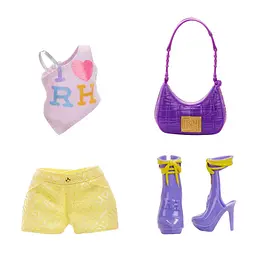 Лялька дитяча Віолетта Rainbow High 547563 серії My Fashion Style з аксесуарами - мініатюра 6
