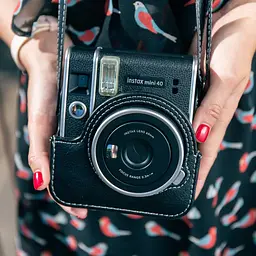 Чохол для фотоапарата Fujifilm Instax Mini 40 Чорний - мініатюра 8