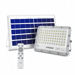 LED прожектор автономний VIDEX 1000LM 5000K 3.2V - мініатюра 2