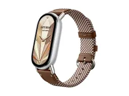 Ремінець Xiaomi до Band 10 Silk Knitted Strap Feather Brown BHR07YJGL - мініатюра 6