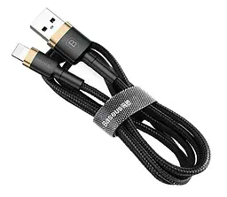 Кабель Baseus Cafule Cable for Lightning 1m CALKLF-BV1 (Gold/Black) (CALKLF-BV1)