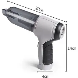 Пилосос XPRO DK-04/HL-107 портативний автомобільний чорний (43704-DK-04_405) - мініатюра 5
