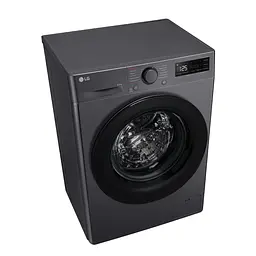LG Прально-сушильна машина фронтальна, 9(5)кг, 1200, A, пара, 48см, дисплей, пара, інвертор, чорний - мініатюра 8