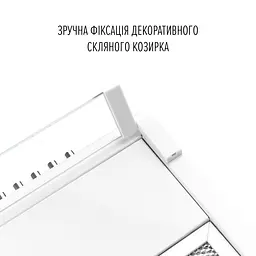 Витяжка плоска PERFELLI PL 6244 W LED - мініатюра 6