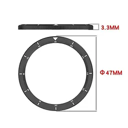 Безель металевий Sikai для смартгодинника Xiaomi Watch S3/S4 Silver-1 + захисне скло - мініатюра 7