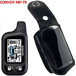 Чохол на пульт сигналізації Convoy MP-70 LCD 2-Way шкіряний чорний - мініатюра 2