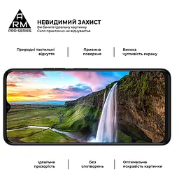 Захисне скло на TECNO Spark 9 Pro (KH7n)/Go 2023 (BF7)/10 4G (KI5q)/10C (KI5m) Infinix Smart 7 (X6515)/7 HD (X6516) з олеофобним покриттям, Pro, повне проклеювання, антистатичний і пиловідштовхуючий шар, 9H, самоклеючеся, 2.5D, на весь екран - мініатюра 4