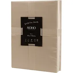 Комплект постільної білизни Soho Duet євро Mocha/Ivory (Євро Duet 200*230 Mocha/Ivory) - мініатюра 3