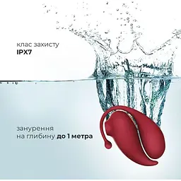 Смарт іграшка Adrien Lastic Inspiration: віброяйце та вакуумний стимулятор з керуванням зі смартфона - мініатюра 5