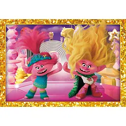 Пазл 4 в 1 Clementoni Trolls 3: 12+16+20+24 елементи (21527) - мініатюра 5