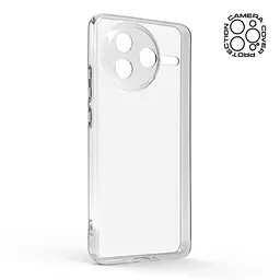 Прозрачный чехол для Xiaomi Poco F7 Pro с защитой камеры, тонкий, силиконовый, бесцветный, ударопрочный, противоударный бампер с закрытой камерой, ArmorStandart (ARM80350) - мініатюра 2