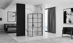 Бічна стінка (модуль) Rea Molier 90 black REA-K8531 - мініатюра 5