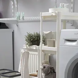 Етажерка чотирирівнева MVM, біла (FH-22/4 WHITE) - мініатюра 4
