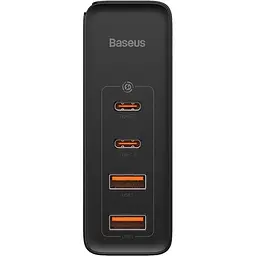 Зарядний пристрій Baseus GaN2 Pro Quick Charger 2C+2U 100W EU Black - мініатюра 3