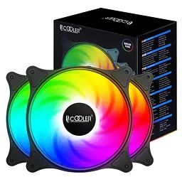 Вентилятор PcCooler FX 120 ARGB BK 3in1, чорний (FX 120 ARGB BK 3in1) - мініатюра 7