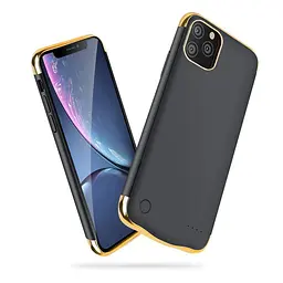 Чохол-акумулятор XON PowerCase для iPhone 11 Pro 5500 mAh Чорний/Золотий (PCBS1111355G 2056)