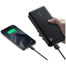 Powerbank USAMS PB83 2xUSB-A 1xUSB-C 20000mAh Чорний (6958444995205) - мініатюра 4