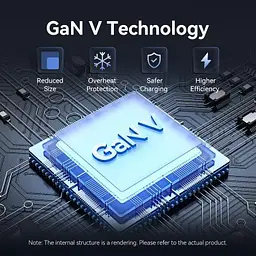 Зарядний пристрій Vention 1xUSB-C PD30W + 1xUSB QC3.0 18W GaN gray (FEWH0-EU) - мініатюра 4