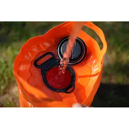 Душ портативний Flextail Tiny Shower Bucket (TSB-700) 20л - з електро насосом - помаранчевий - мініатюра 9