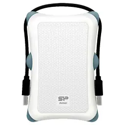 Зовнішня кишеня Silicon Power Armor A30 SATA to USB 3.0 White (SP000HSPHDA30S3W) [124697]