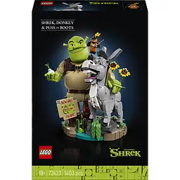 Конструктор LEGO Shrek Шрек, Віслюк і Кіт в чоботях 1403 ел. (72423) - мініатюра 3