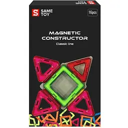 Конструктор магнітний Same Toy Classic line 16 елементів (MCST-16)
