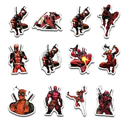 Стікерпак GeekLand Deadpool 45 штук (SP DP 01) - мініатюра 2