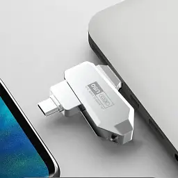 Флеш XO U50 USB 3.0+Type-C 256 GB - мініатюра 2