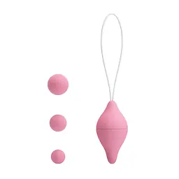 Вагінальні кульки - Sexual Exercise Ball Pink LyBaile BI-014496 88684